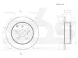 JARRULEVY SBS, 2 KPL/PKT, TAKA, TOYOTA - Jarrulevyt - 88-1634 - 3