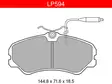 JARRUPALASARJA DELPHI ETU, CITROEN, FIAT, PEUGEOT - Jarrupalasarjat - LP594 - 1