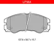 JARRUPALASARJA # DELPHI ETU, ISUZU, OPEL - Jarrupalasarjat - LP964 - 1