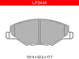 JARRUPALASARJA DELPHI ETU, SKODA, VW # - Jarrupalasarjat - LP2444 - 1