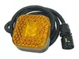 LED-ÄÄRIVALO KELTAINEN NELIÖ 65X65MM 24V - MAN - Keltaiset äärivalot - 1608-6114 - 1