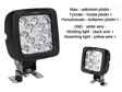 LED PERUUTUS/TYÖVALO 10-30V 17W IP66/68 - LED-peruutusvalo - 1603-300394 - 1