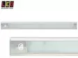 SISÄVALO, KAPEA, HIPAISUKYTKIMELLÄ, 24V - 410MM - HOPEA ALUMIINI - LED-sisävalot, suorakaide - 1614-40410S-24 - 1