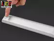 SISÄVALO, KAPEA, HIPAISUKYTKIMELLÄ, 24V - 770MM - HOPEA ALUMIINI - LED-sisävalot, suorakaide - 1614-40770S-24 - 2