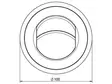 VENTTIILI 84MM REIKÄÄN - Lisälämmittimet - 9000-1244 - 2