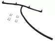 YLIVUOTOLETKUSARJA OPEL 1,7 CDTI - Polttoaineen ylivuotoletkusarja - 40074 - 1