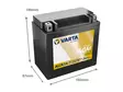 VARTA DYNAMIC AUX 13AH 200A 150X87X146MM +/- - VARTA vene- ja vapaa-ajan akut - 1820-AUX14 - 2
