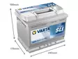 VARTA DYNAMIC SLI 60AH 540A 242X175X190MM -/+ - VARTA käynnistysakut - 1820-D24 - 2