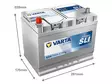 VARTA DYNAMIC SLI 70AH 630A 261X175X220MM +/- - VARTA käynnistysakut - 1820-E24 - 2