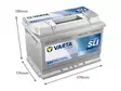 VARTA DYNAMIC SLI 77AH 780A 278X175X190MM -/+ - VARTA käynnistysakut - 1820-E44 - 2