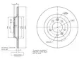 JARRULEVY, 2 KPL/PKT, TAKA, CITROEN, PEUGEOT, SSANGYONG - Jarrulevyt - 69-1104 - 1