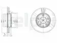 JARRULEVY DELPHI, 2 KPL / PKT, ETU, MAZDA 6 - Jarrulevyt - BG3874 - 2