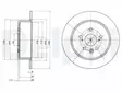 JARRULEVY DELPHI, 2 KPL / PKT, TAKA, TOYOTA CARINA E - Jarrulevyt - BG2884 - 2