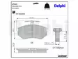 JARRUPALASARJA DELPHI ETU, AUDI, VW - Jarrupalasarjat - LP424 - 2