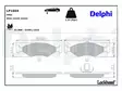 JARRUPALASARJA # DELPHI ETU, FORD, MAZDA - Jarrupalasarjat - LP1604 - 2