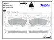 JARRUPALASARJA DELPHI ETU, TOYOTA - Jarrupalasarjat - LP2244 - 3
