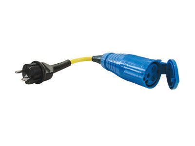 DEFA Adapterikaapeli Schuko uros / CEE naaras - 3-napaiset - DA700574 - 1