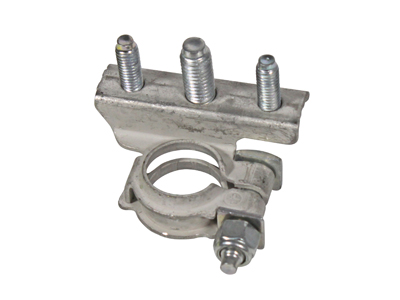 (-) akkukenkä kahdella M6 pultilla ja yhdellä M8 pultilla 1kpl - Akkukengät - 1507704 - 1