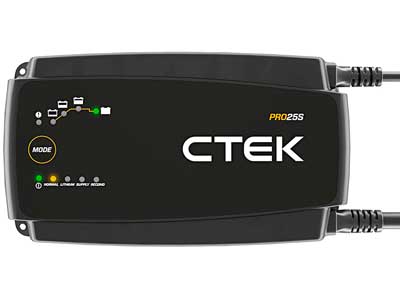AKKULATURI CTEK PRO25S EU 12V/25A SIS LATAUSPURISTIMET - CTEK Akkulaturit - 1703-40-194 - 1
