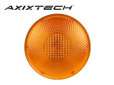 AXIXTECH PHOTON-8H VAROITUSVALAISIN KELT.LASI 210MM 12/24V # - LED-varoitusvalo - 1603-300654 - 1