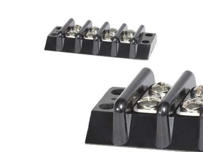 Blue Sea 2604 liitinrima 65A 4-osainen - Blue Sea Kytkentätarvikkeet - 1790-2604 - 1