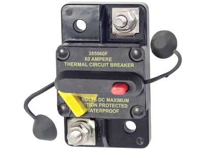 Blue Sea 7184 automaattisulake & virtakytkin 60A - Blue Sea Automaattisulakkeet - 1790-7184 - 1