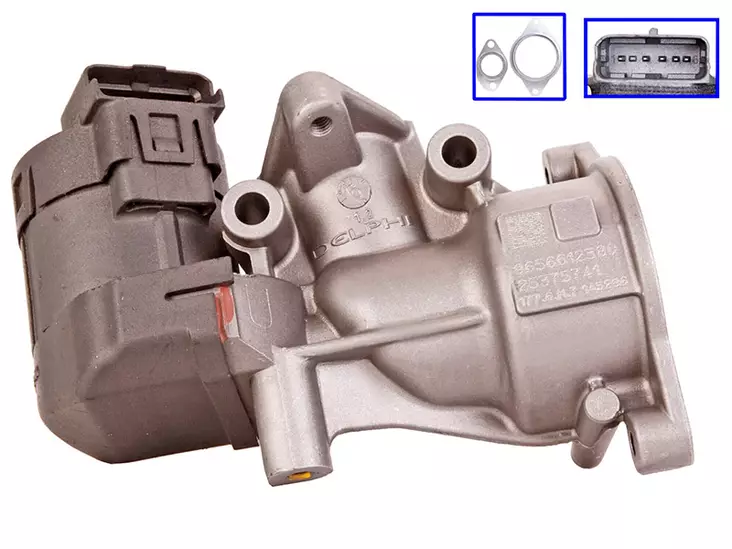 EGR-VENTTIILI FIAT/FORD/VOLVO R75 - EGR- venttiilit ja jäähdyttimet - 73-0024 - 2