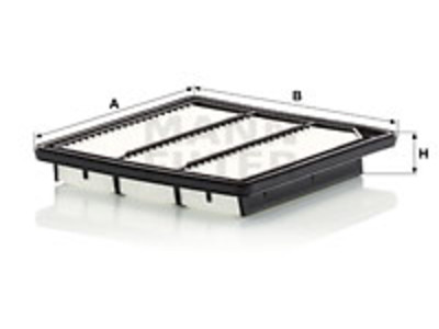 ILMANSUODATIN MANN, FIAT - Ilmansuodattimet - 1482-C23094 - 1