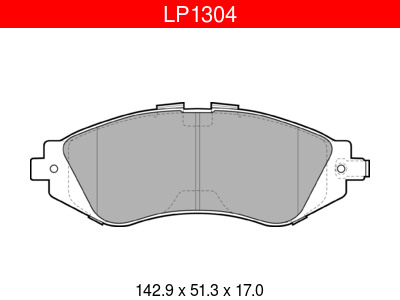 JARRUPALASARJA DELPHI ETU, CHEVROLET, DAEWOO - Jarrupalasarjat - LP1304 - 1
