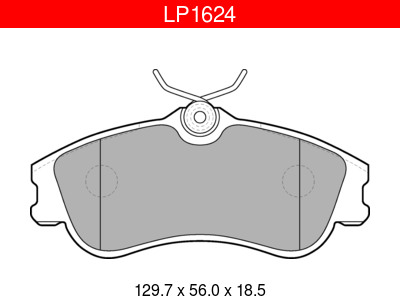 JARRUPALASARJA DELPHI ETU, CITROEN - Jarrupalasarjat - LP1624 - 1