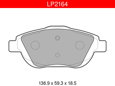 JARRUPALASARJA DELPHI ETU, CITROEN - Jarrupalasarjat - LP2164 - 1