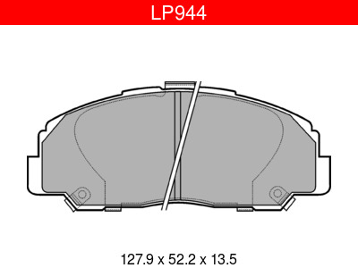 JARRUPALASARJA DELPHI ETU, DAIHATSU - Jarrupalasarjat - LP944 - 1