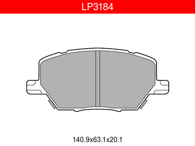 JARRUPALASARJA DELPHI ETU, FIAT 500X, JEEP - Jarrupalasarjat - LP3184 - 1