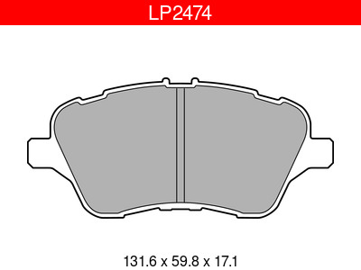 JARRUPALASARJA DELPHI ETU, FORD - Jarrupalasarjat - LP2474 - 1