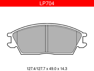 JARRUPALASARJA DELPHI ETU, HYUNDAI - Jarrupalasarjat - LP704 - 1