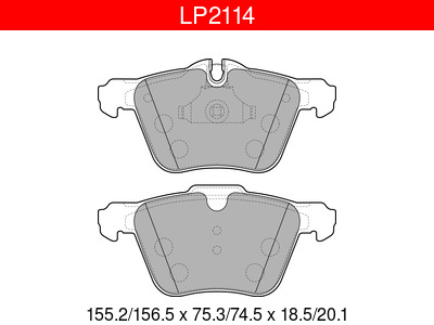 JARRUPALASARJA DELPHI ETU, JAGUAR - Jarrupalasarjat - LP2114 - 1