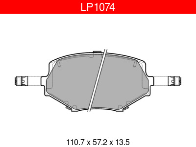 JARRUPALASARJA DELPHI ETU, MAZDA - Jarrupalasarjat - LP1074 - 1