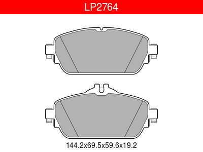 JARRUPALASARJA DELPHI ETU, MERCEDES C - Jarrupalasarjat - LP2764 - 1