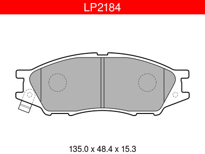 JARRUPALASARJA DELPHI ETU, NISSAN - Jarrupalasarjat - LP2184 - 1