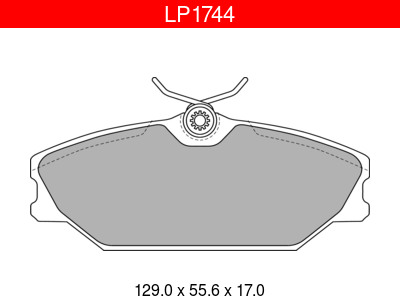 JARRUPALASARJA DELPHI ETU, RENAULT - Jarrupalasarjat - LP1744 - 1