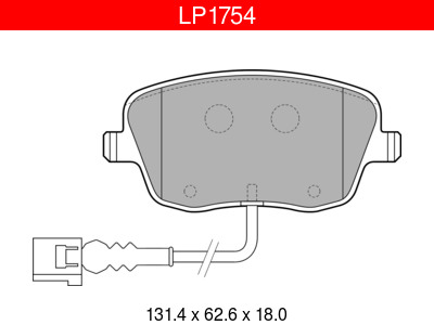 JARRUPALASARJA DELPHI ETU, SEAT, SKODA, VW - Jarrupalasarjat - LP1754 - 1
