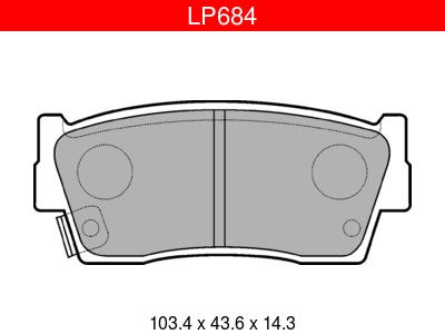 JARRUPALASARJA DELPHI ETU, SUZUKI - Jarrupalasarjat - LP684 - 1