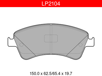 JARRUPALASARJA DELPHI ETU, TOYOTA - Jarrupalasarjat - LP2104 - 1