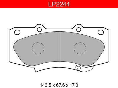 JARRUPALASARJA DELPHI ETU, TOYOTA - Jarrupalasarjat - LP2244 - 1
