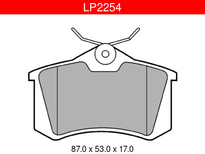 JARRUPALASARJA DELPHI TAKA, AUDI, CITROEN, SKODA, VW - Jarrupalasarjat - LP2254 - 1