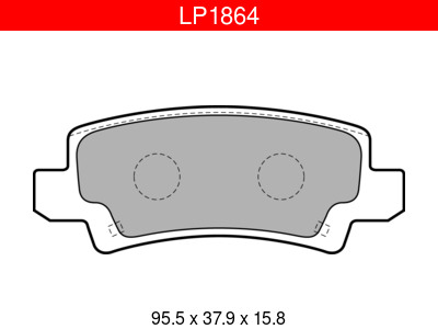 JARRUPALASARJA DELPHI TAKA, TOYOTA - Jarrupalasarjat - LP1864 - 1