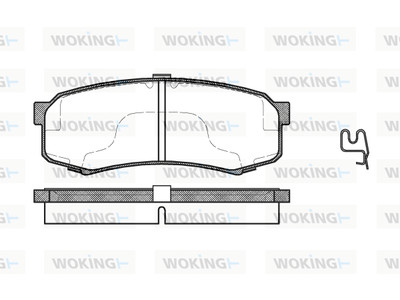 JARRUPALASARJA # WOKING TAKA, MITSUBISHI, TOYOTA - Jarrupalasarjat - P513304 - 1