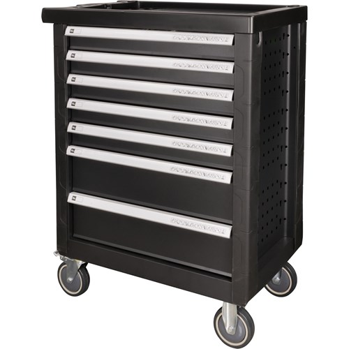 JBM työkaluvaunu työkaluilla 172-osaa musta "Black Edition" - Työkaluvaunut - 50-43904 - 1