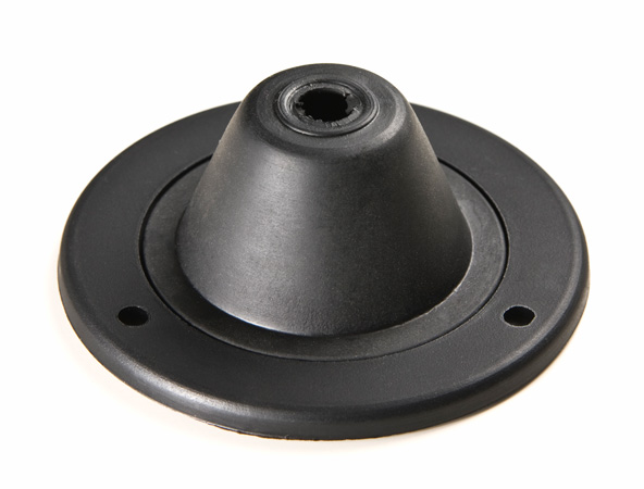 KAAPELILÄPIVIENTI KARTIO PIENI, MUSTA - Läpivientikumit veneeseen - 10104 - 1