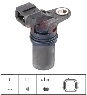 KIERROSLUKUANTURI RENAULT,OPEL,NISSAN - Kierrosluku ja matka-anturit - 7744-94484 - 1